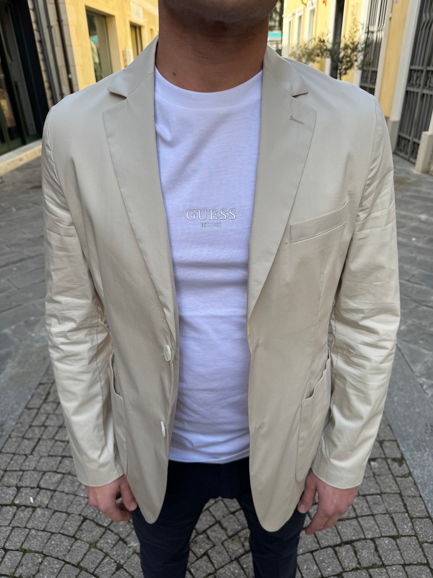 GIACCA SEINSE BEIGE GAE1018SS SEINSE