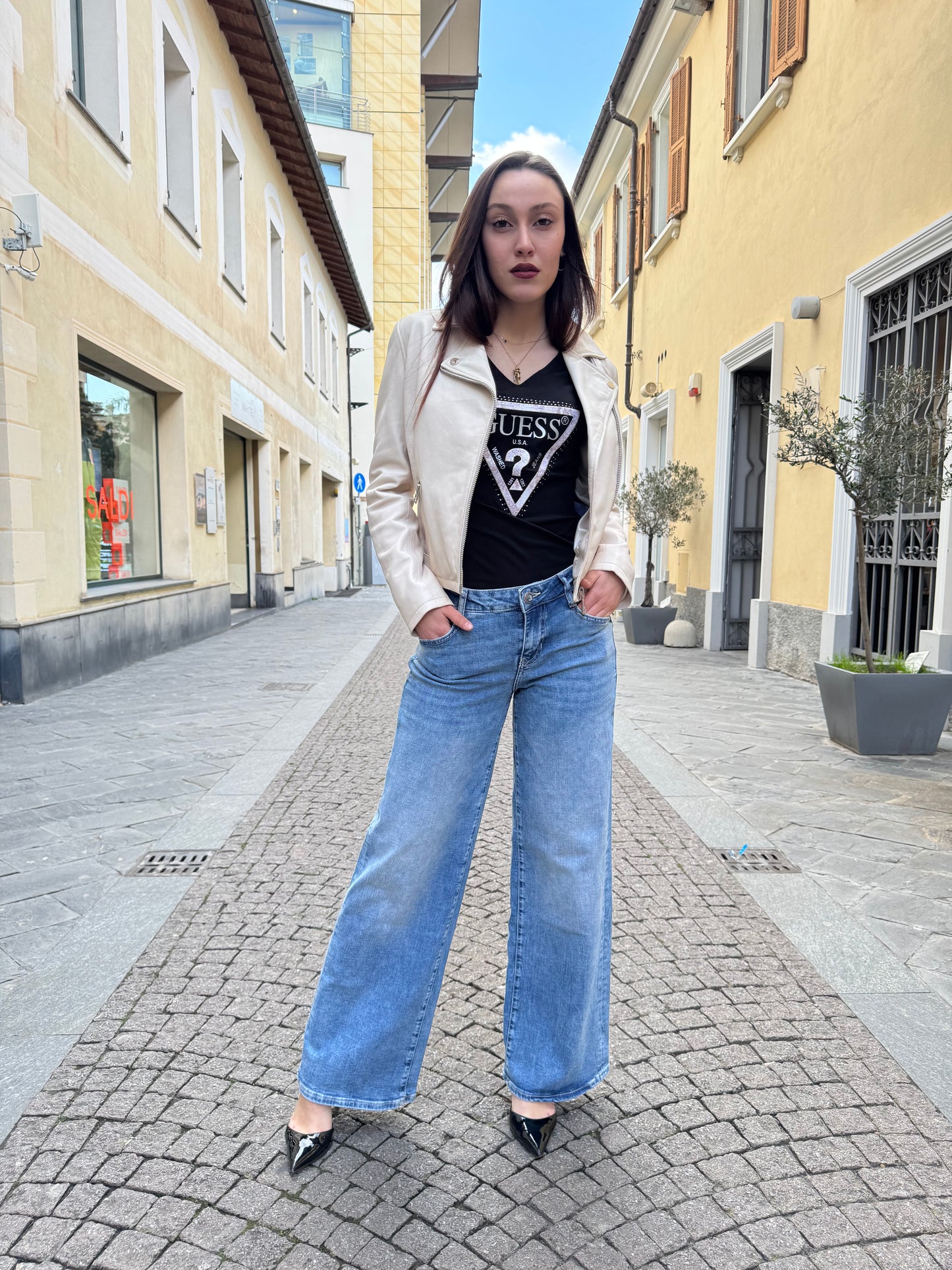 JEANS SEXY PALAZZO W5RA96