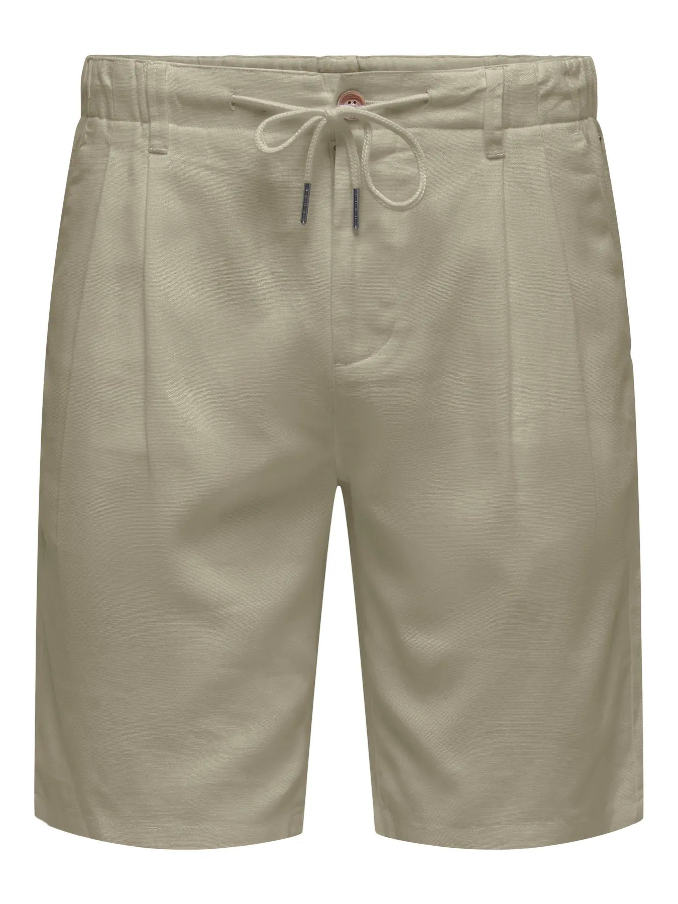 BERMUDA ONLY&SONS MISTO LINO BEIGE 22029244