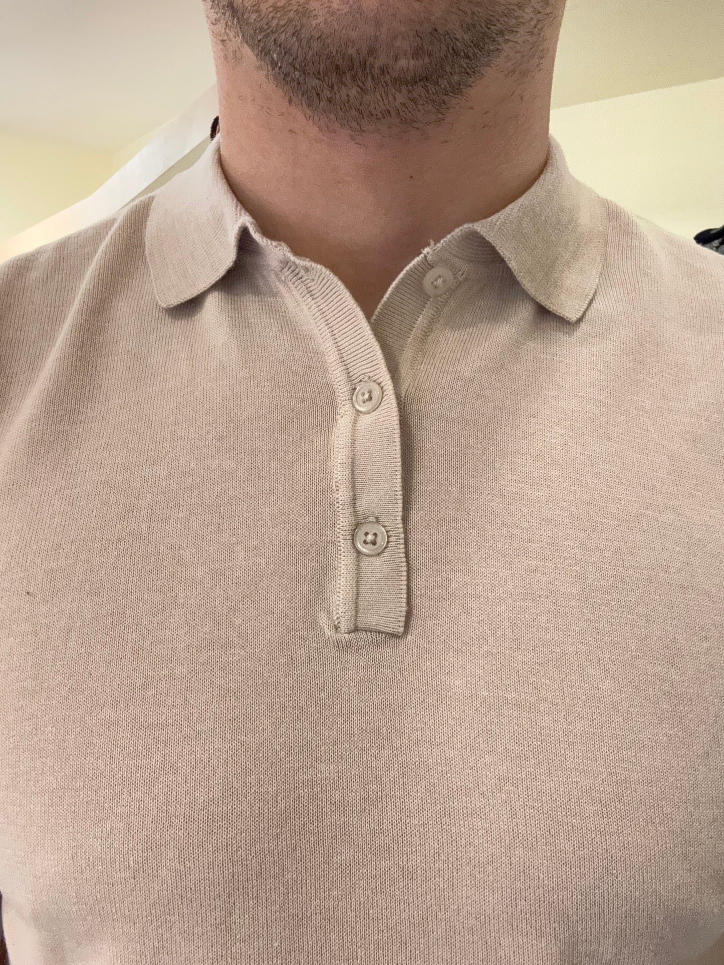 POLO OVER-D BEIGE M02