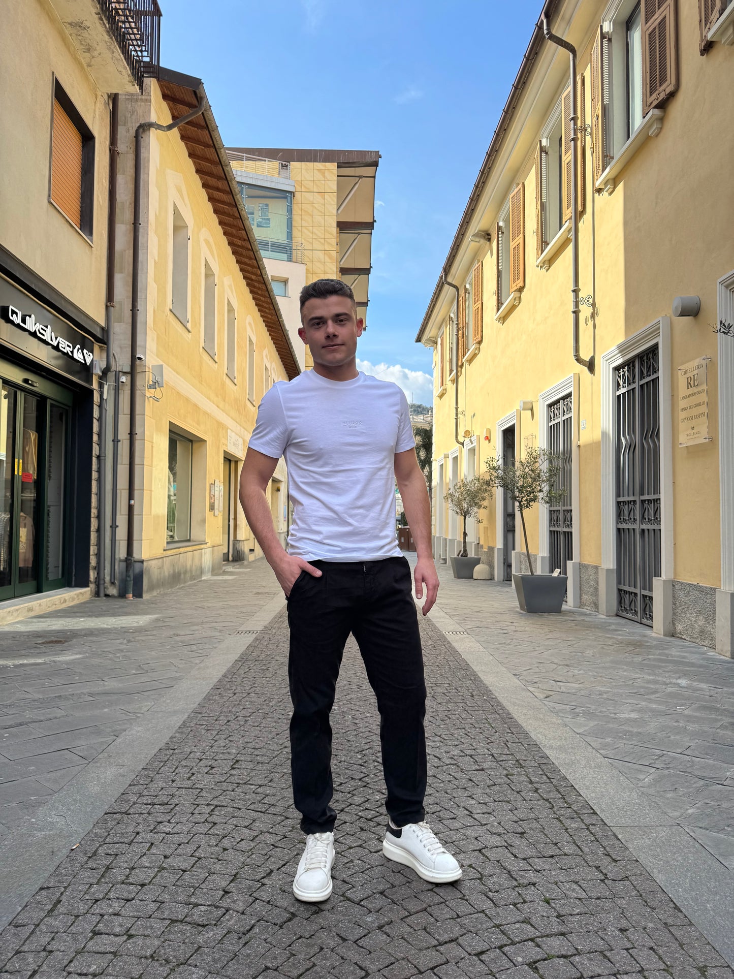 PANTALONE OVER-D RELAXED FIT NERO P06