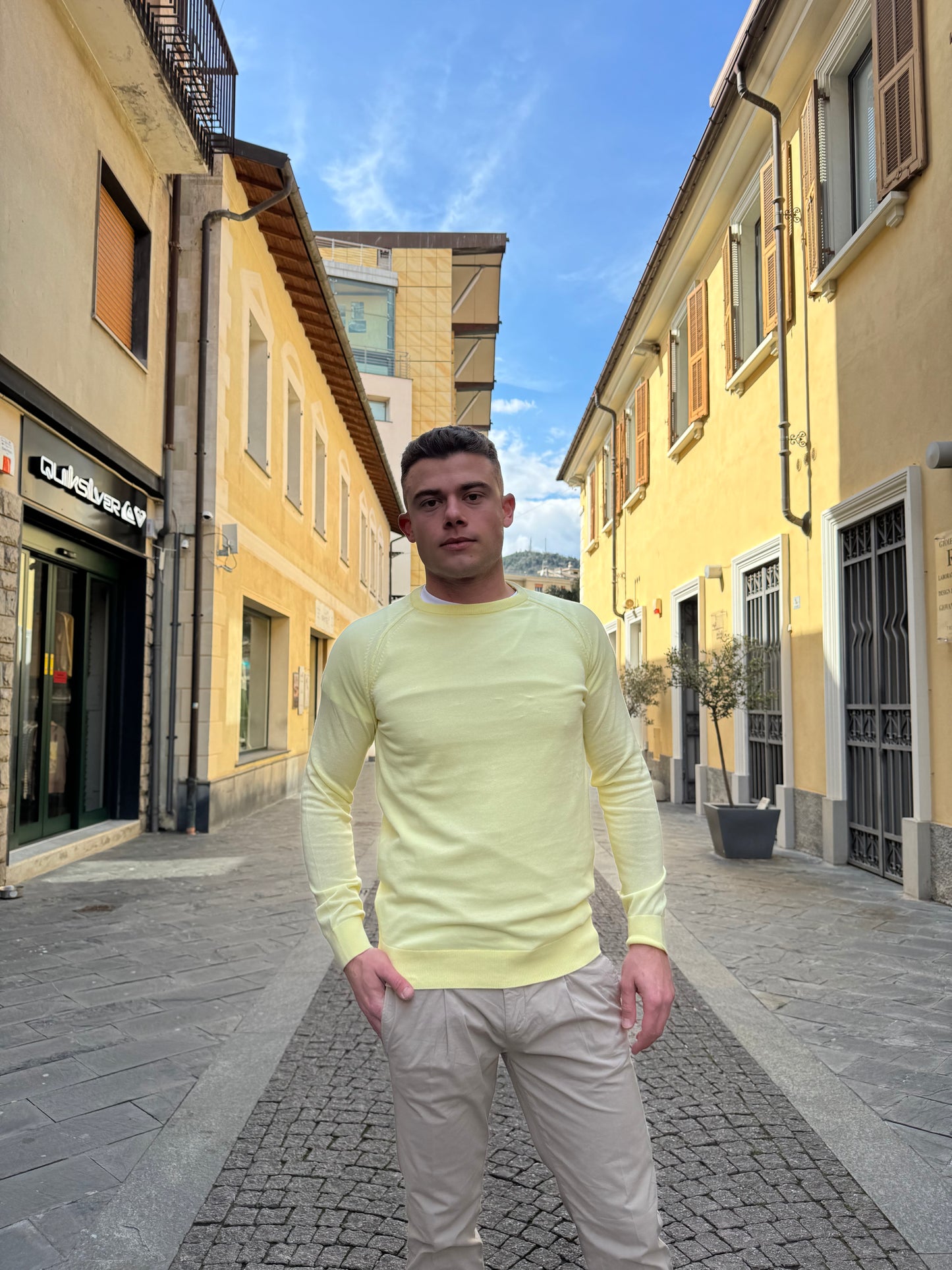 PULLOVER OVER-D PARICOLLO MIMOSA M07