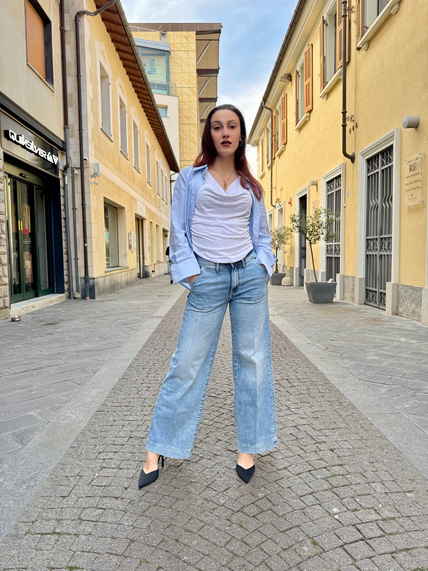 TOP GUESS BIANCO W5GP39 GUESS