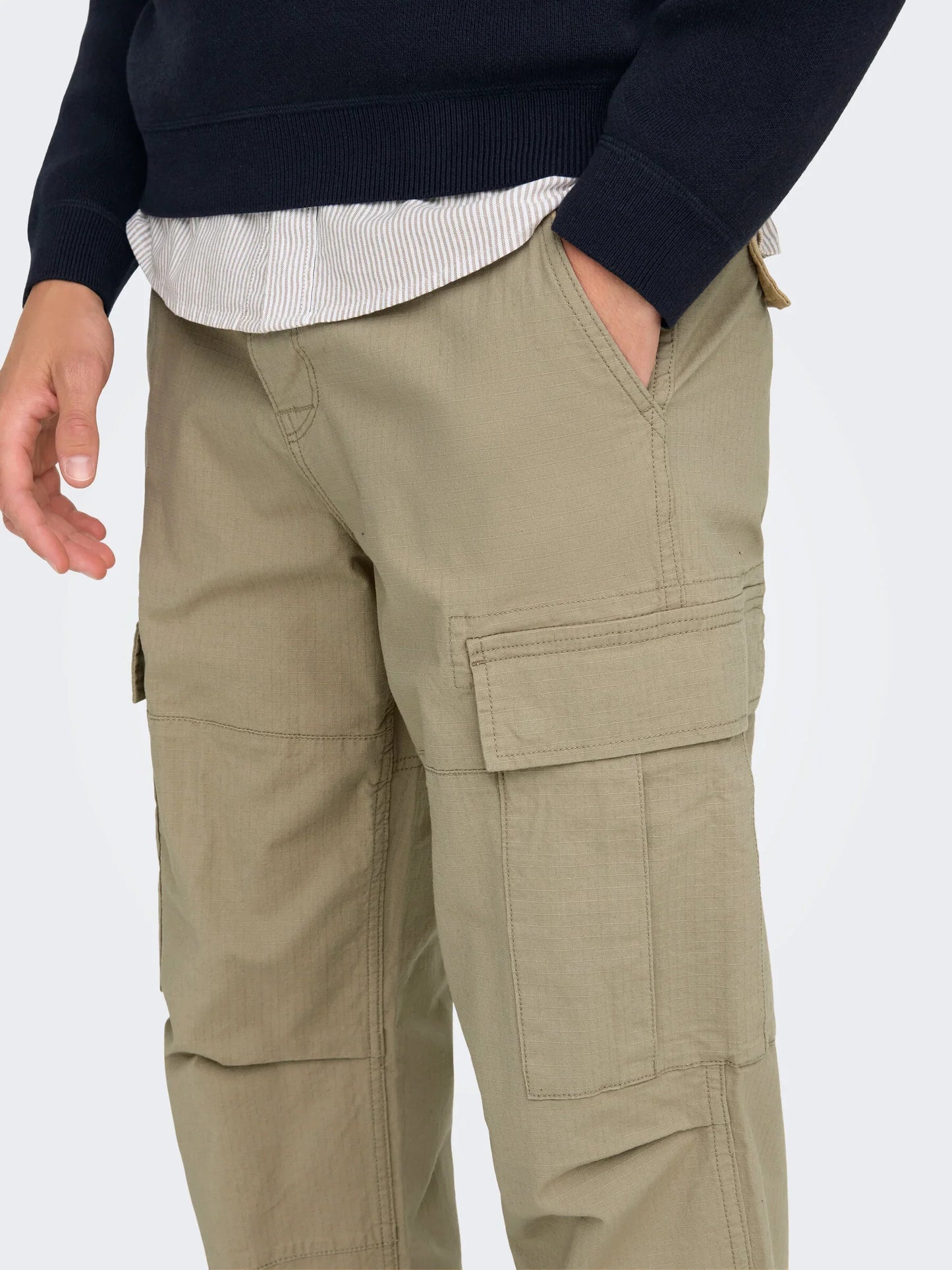 PANTALONI CARGO ONLY&SONS BEIGE 22028640