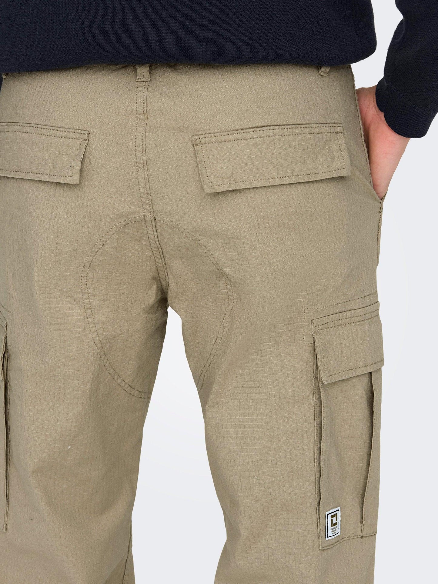 PANTALONI CARGO ONLY&SONS BEIGE 22028640