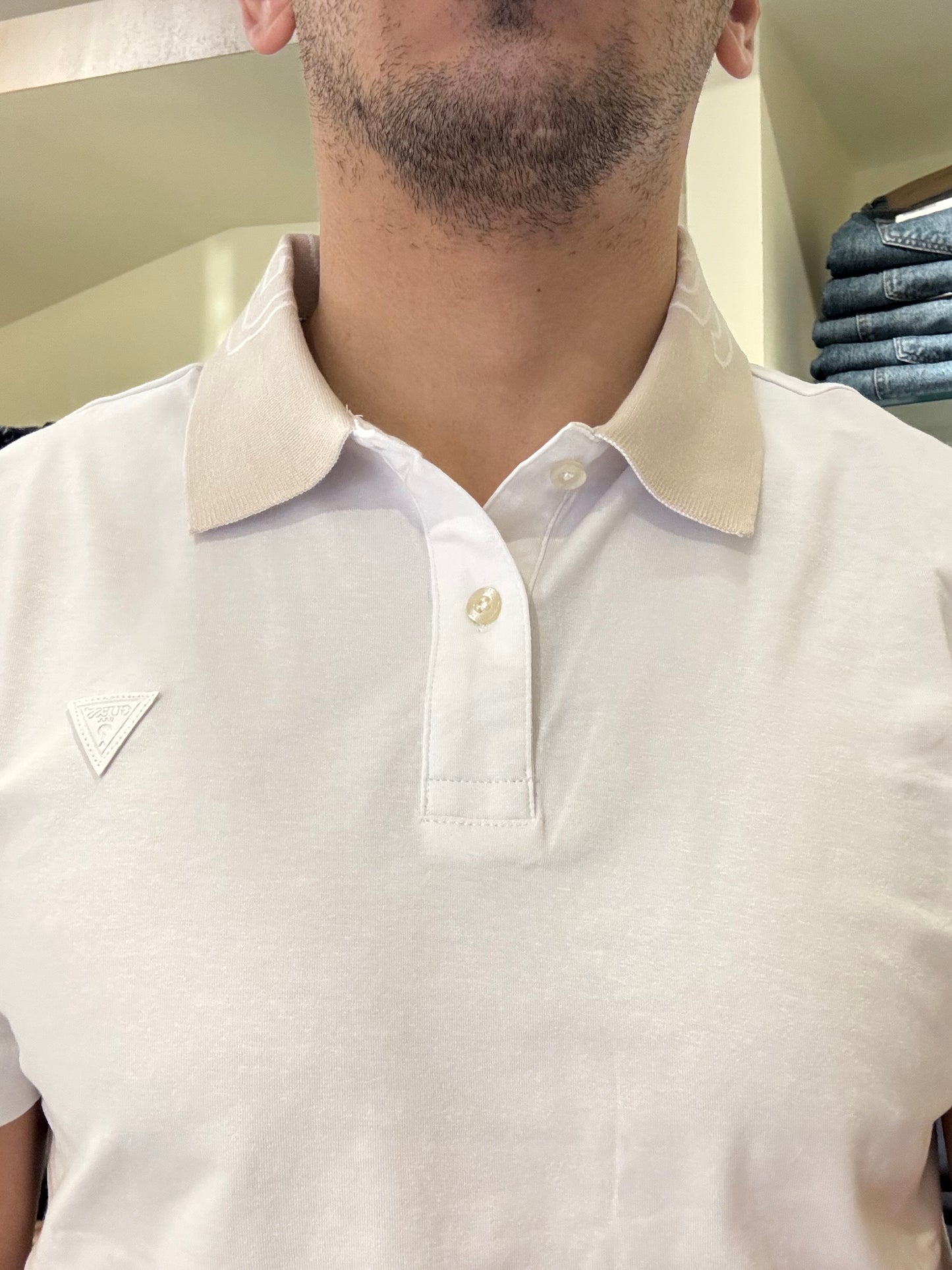 POLO GUESS BIANCA NOLAN M5GP66