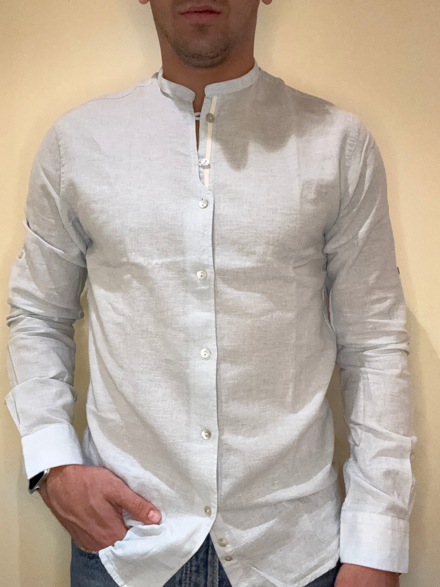 CAMICIA OVER-D COREANA POLVERE C10