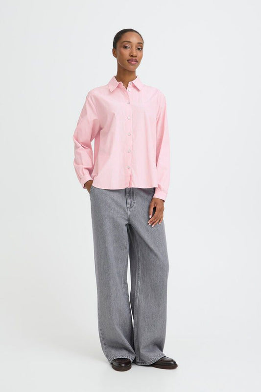 B.YOUNG Camicia in Denim con Fiocco B.YOUNG
