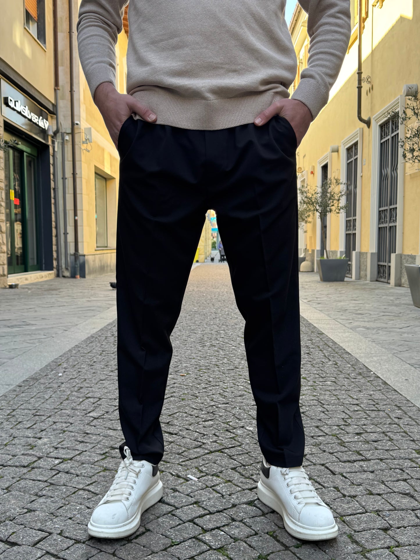 PANTALACCIO OVER-D NERO P08