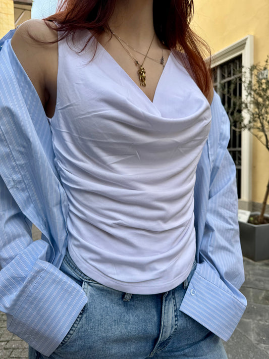 TOP GUESS BIANCO W5GP39 GUESS