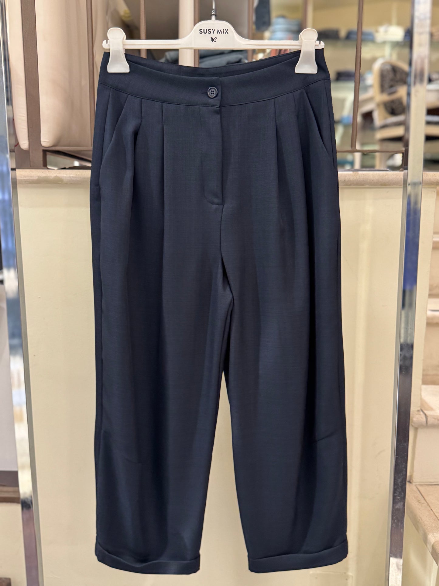 PANTALONE SUSY MIX BLU M08206