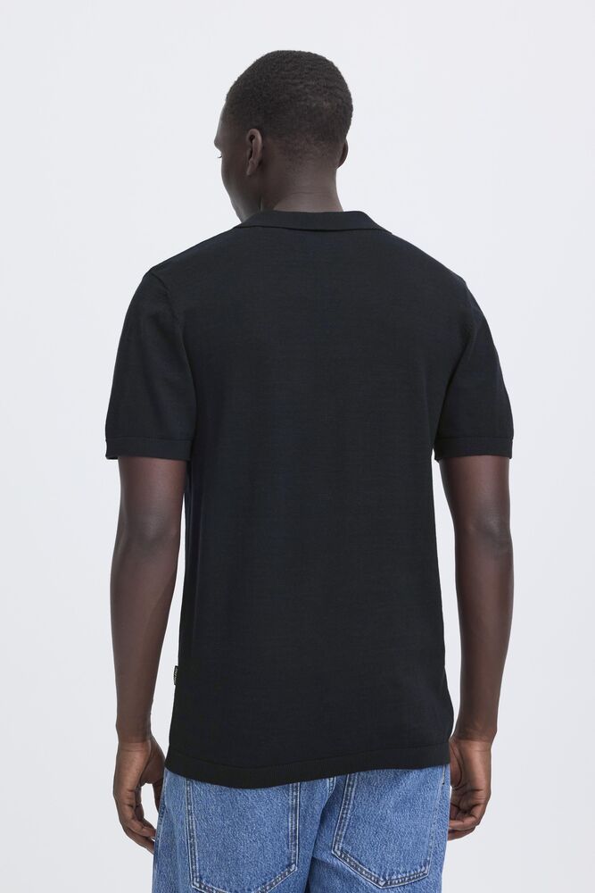 BLEND Polo collo derby nera BLEND