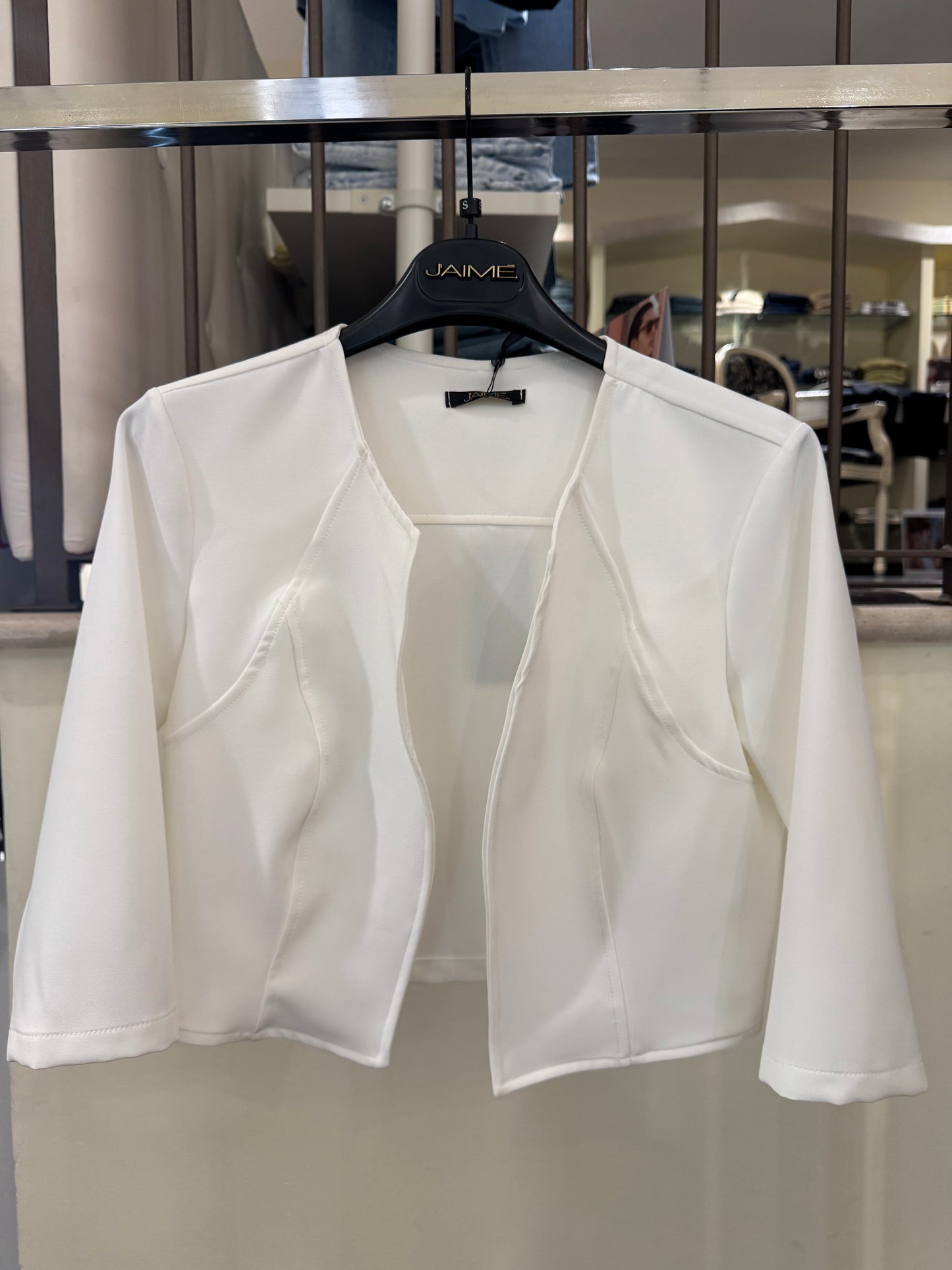 GIACCA BOLERINO J'AIME' BIANCO JW521725GC J'AIME'