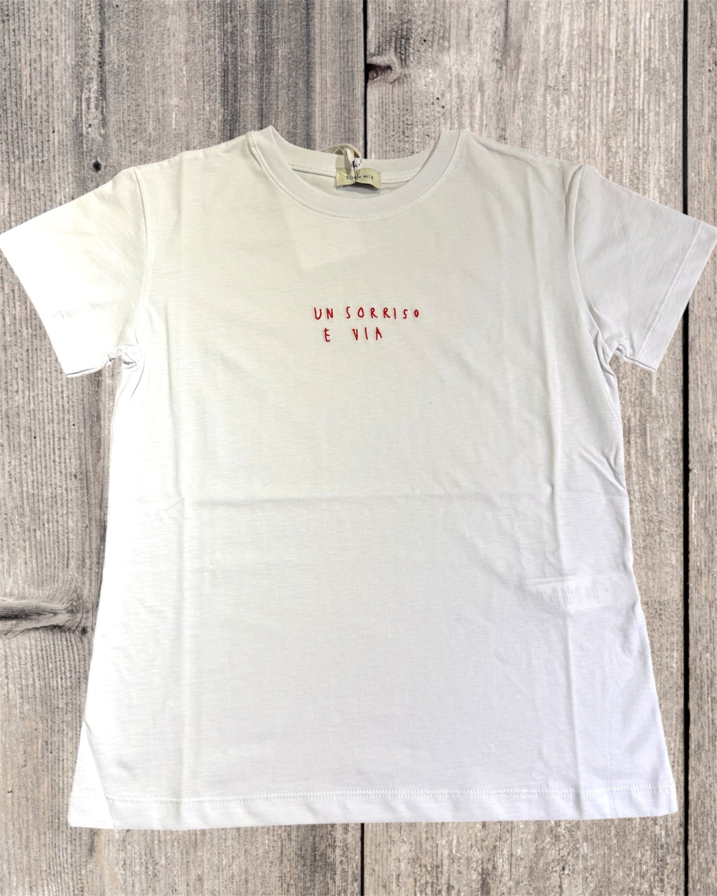 T-SHIRT SUSY MIX BIANCA RK1648SU