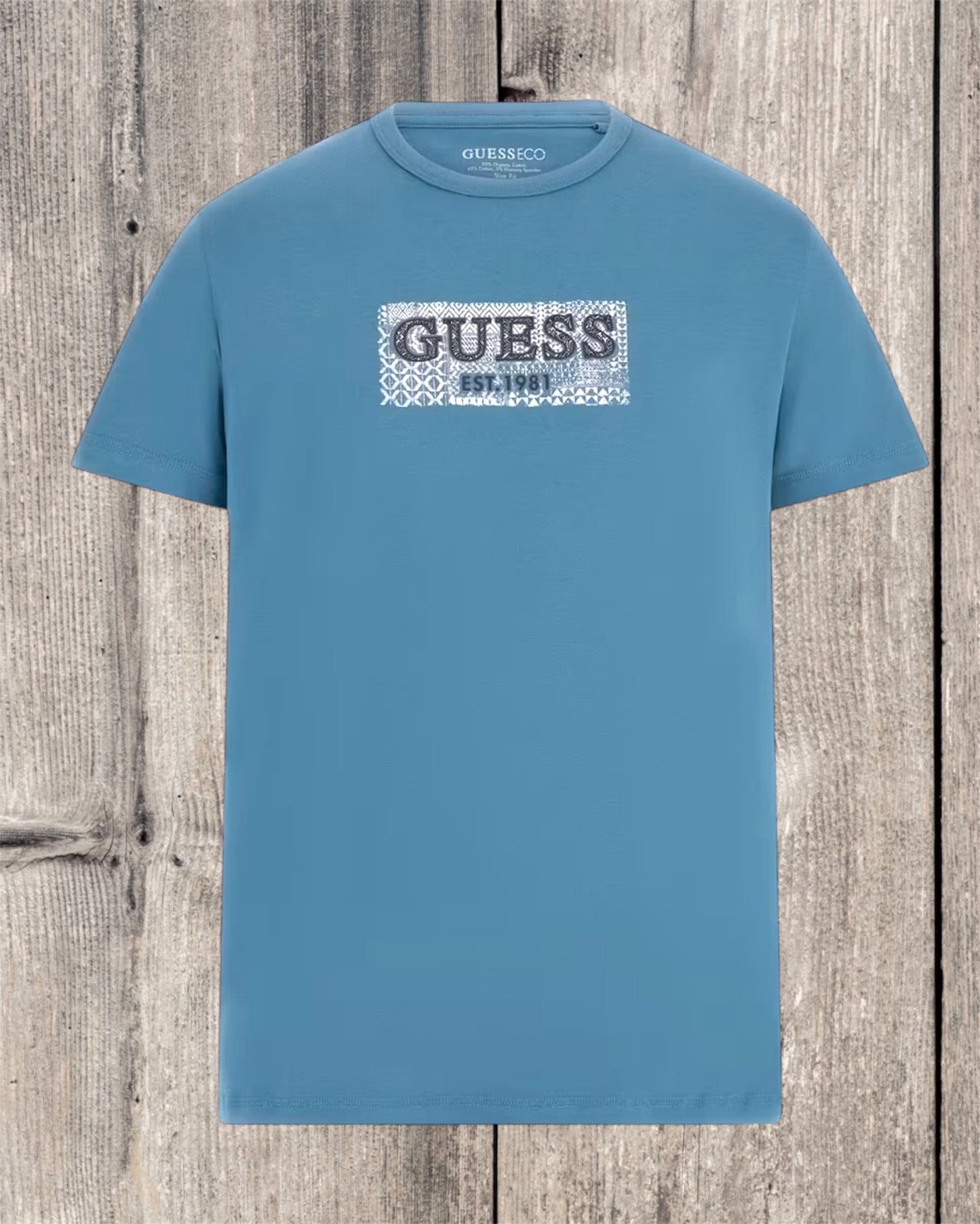 T-SHIRT GUESS BLU M5GI19
