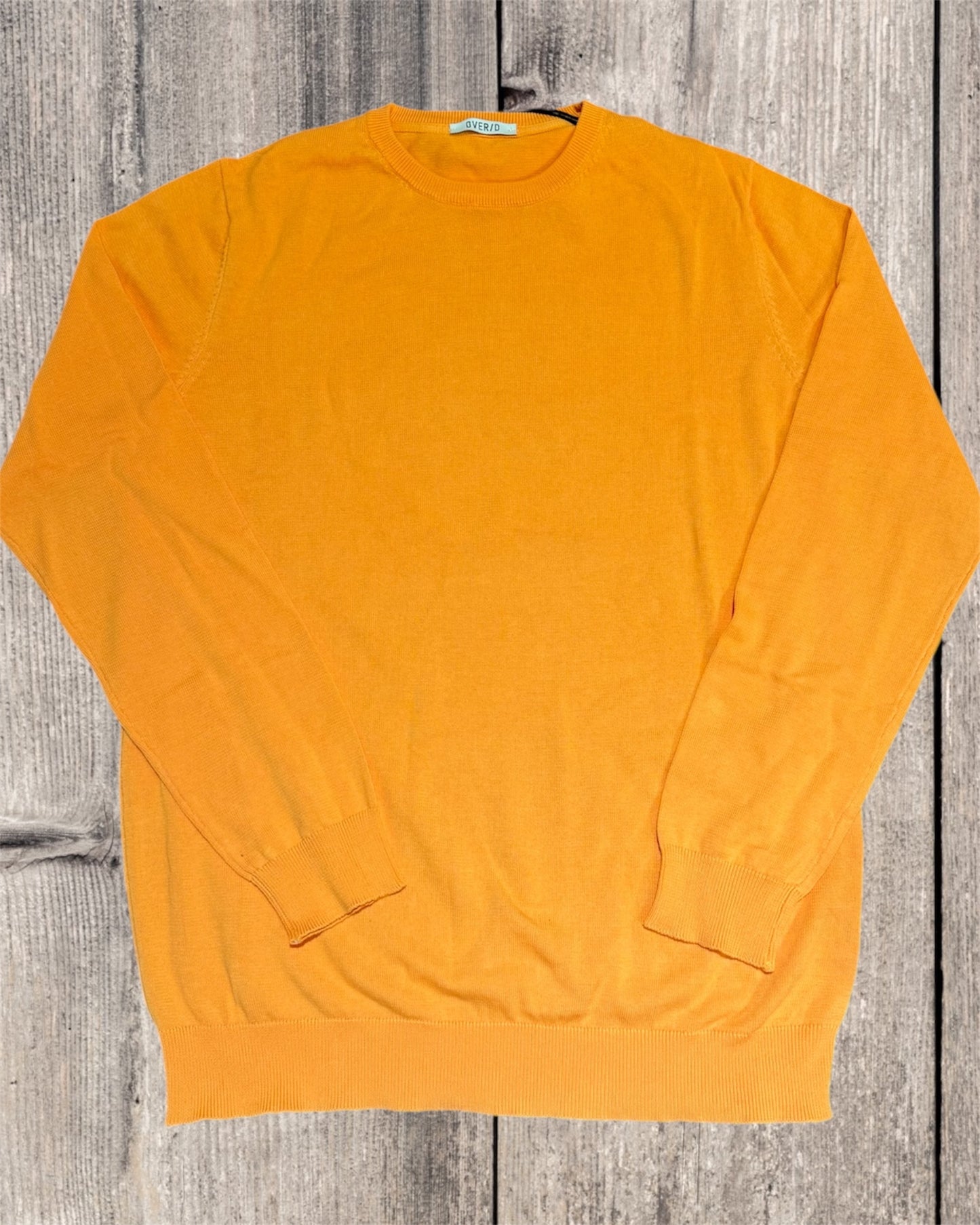 MAGLIONCINO OVER-D ARANCIO M01