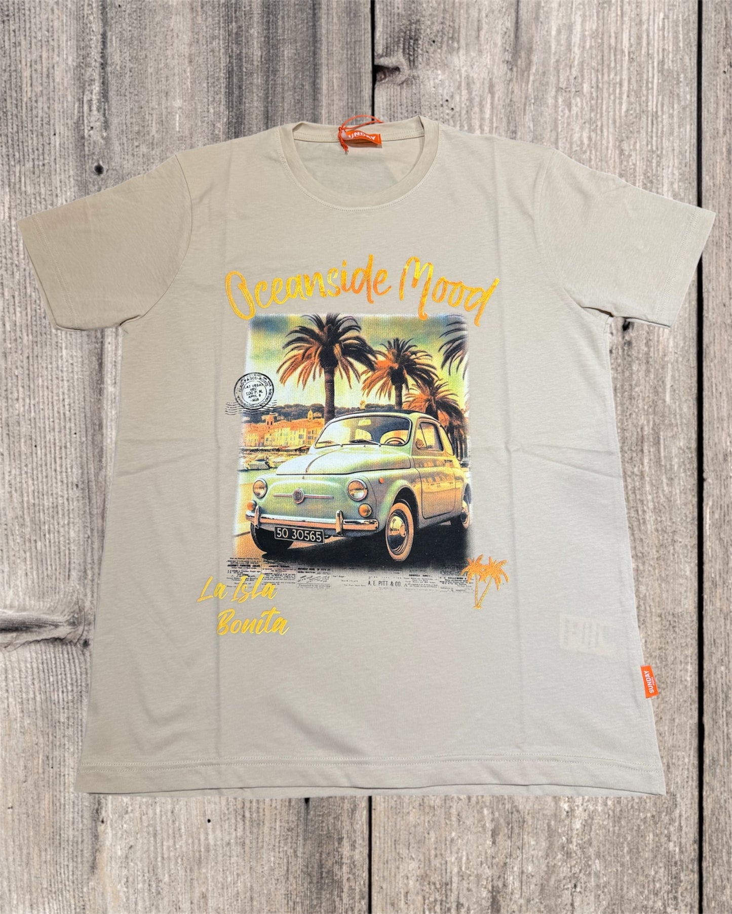 T-SHIRT SUNDAY PEOPLE AVORIO MC134S