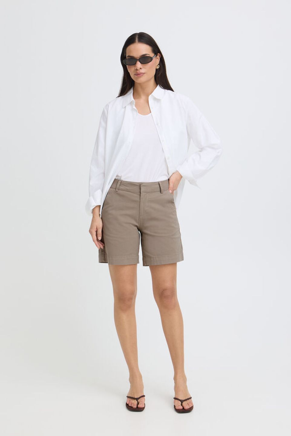 B.YOUNG Shorts dydalila beige B.YOUNG