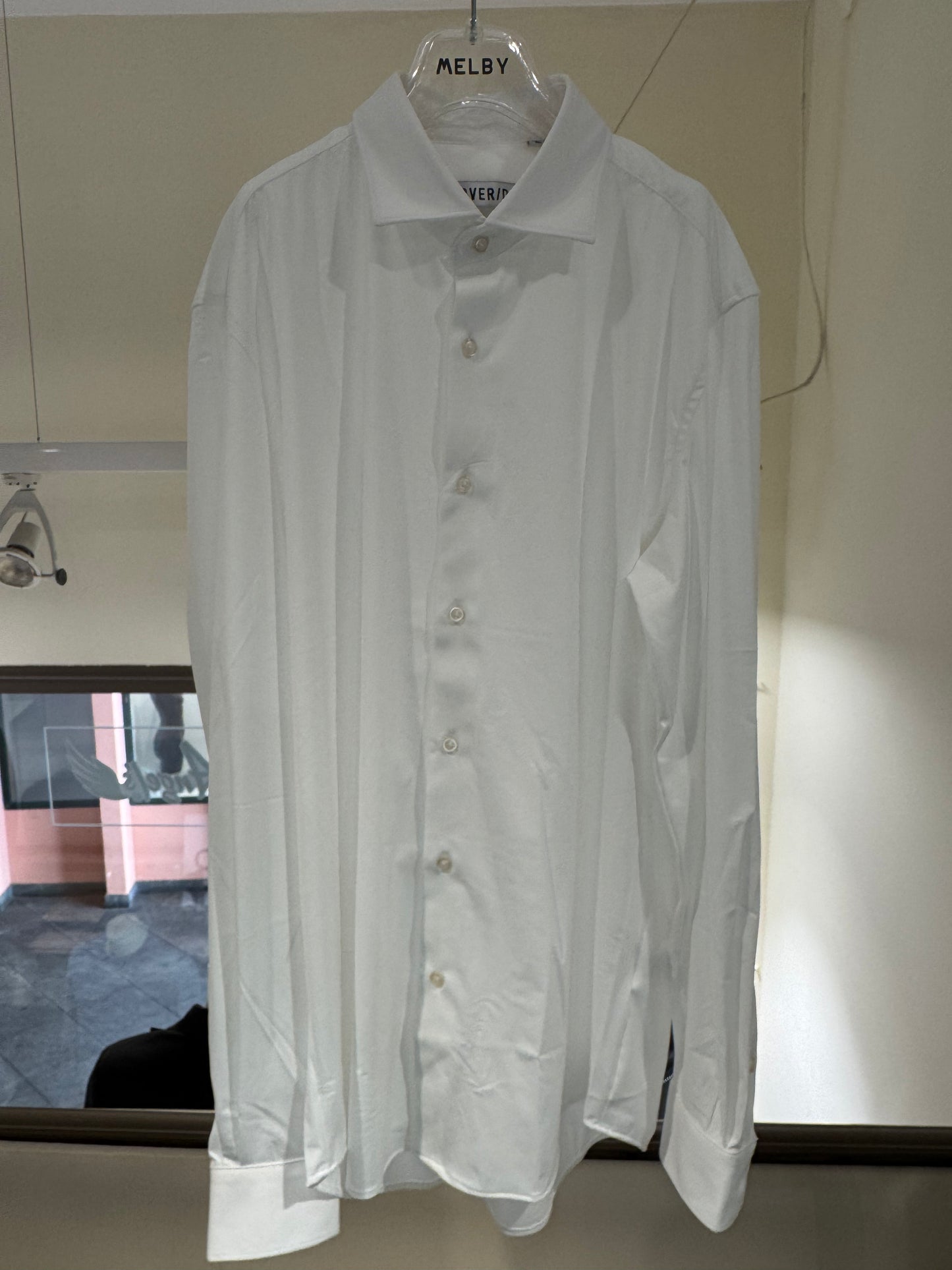 OVER-D Camicia tessuto tecnico nera C10