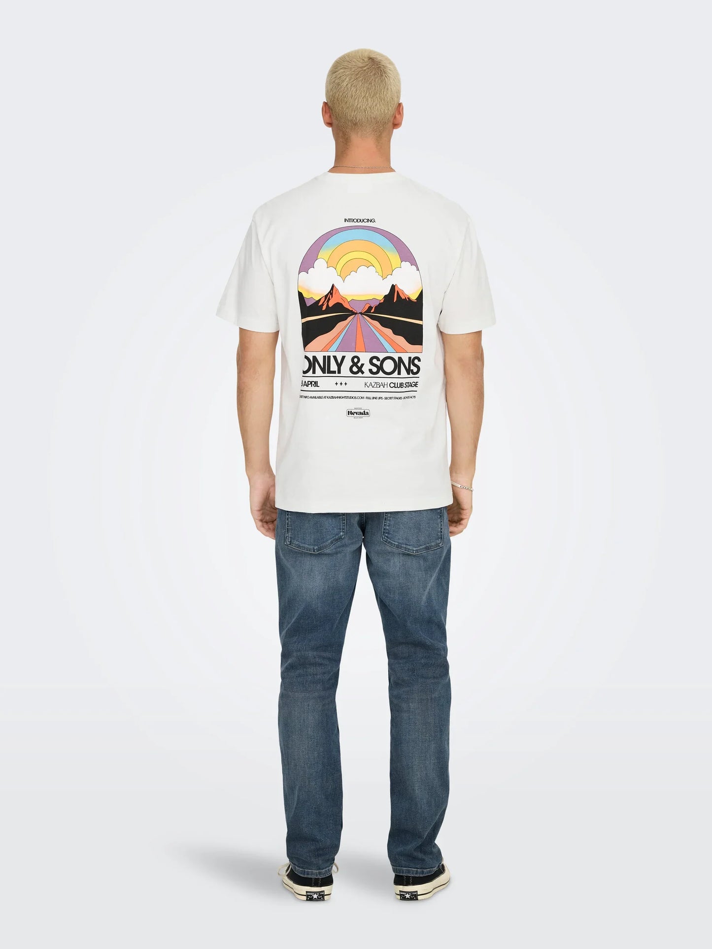 T-SHIRT ONLY&SONS BIANCA 22033751