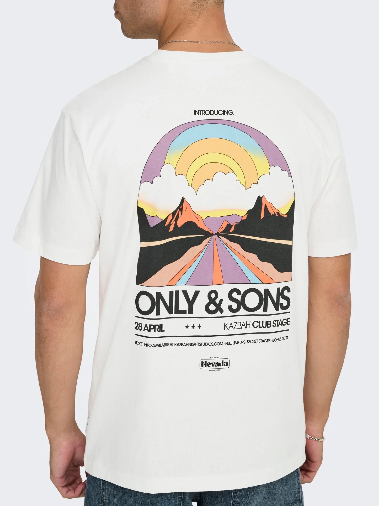 T-SHIRT ONLY&SONS BIANCA 22033751
