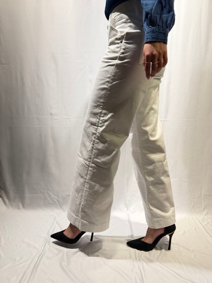 GUESS Jeans Zoya palazzo Bianco