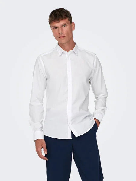 CAMICIA ONLY&SONS BIANCA 22015472