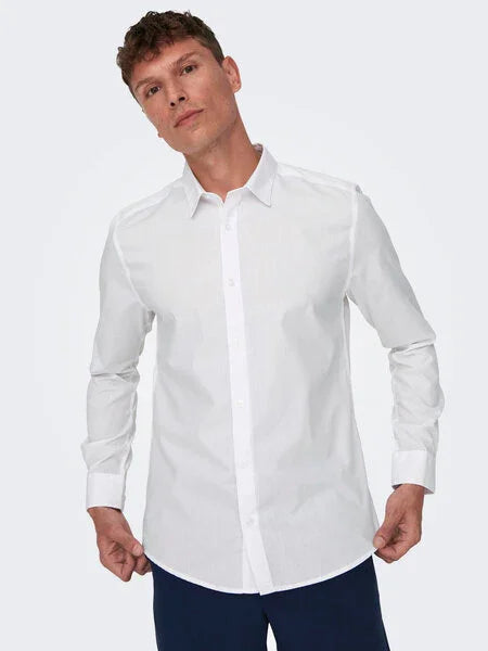 CAMICIA ONLY&SONS BIANCA 22015472