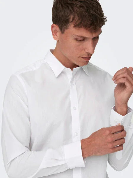 CAMICIA ONLY&SONS BIANCA 22015472