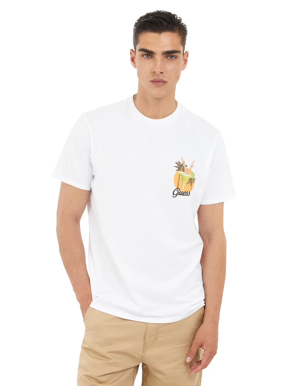 T-SHIRT GUESS BIANCA M5GI58