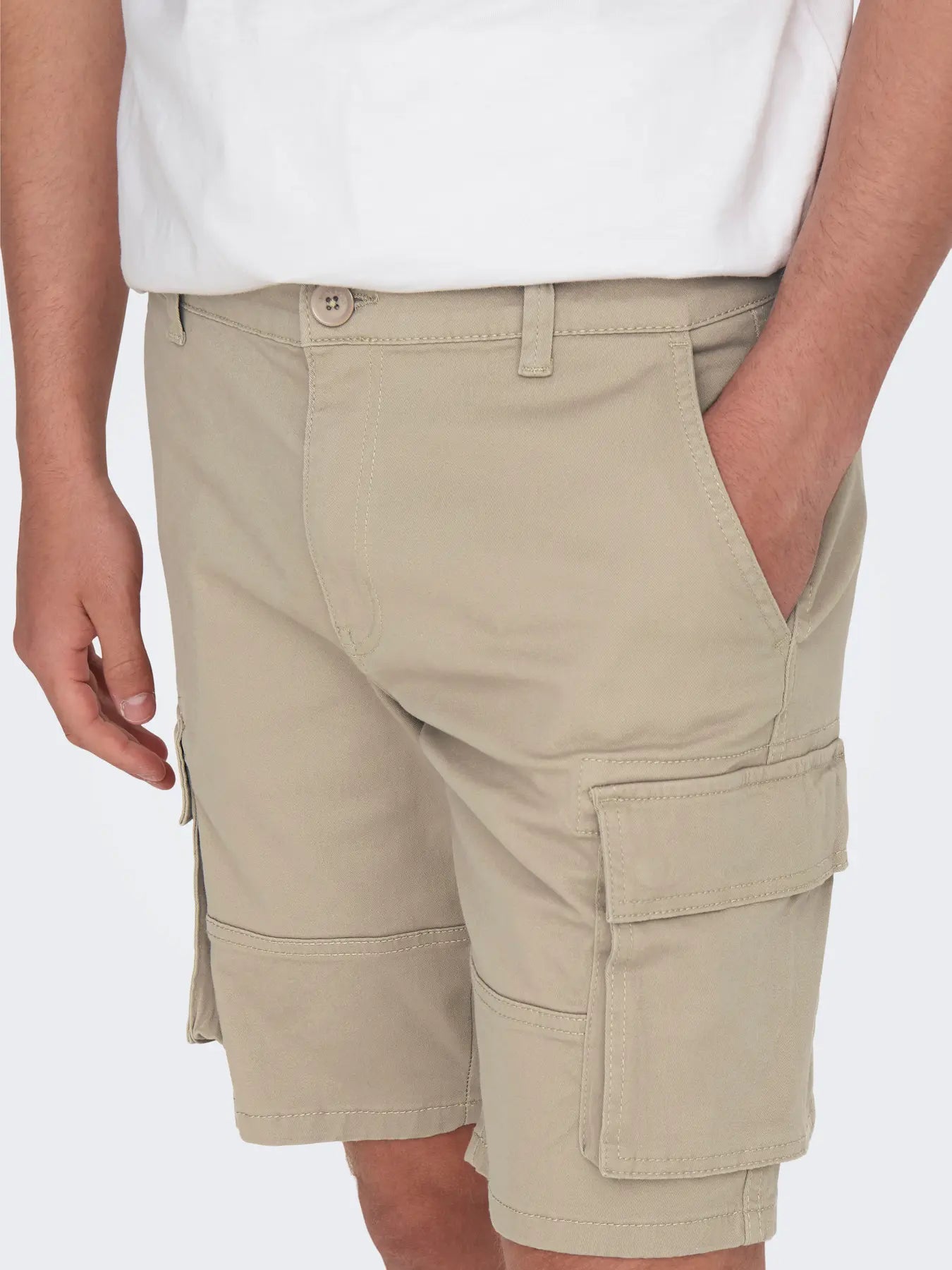 BERMUDA CARGO ONLY&SONS ONSCAM STAGE BEIGE 22016689