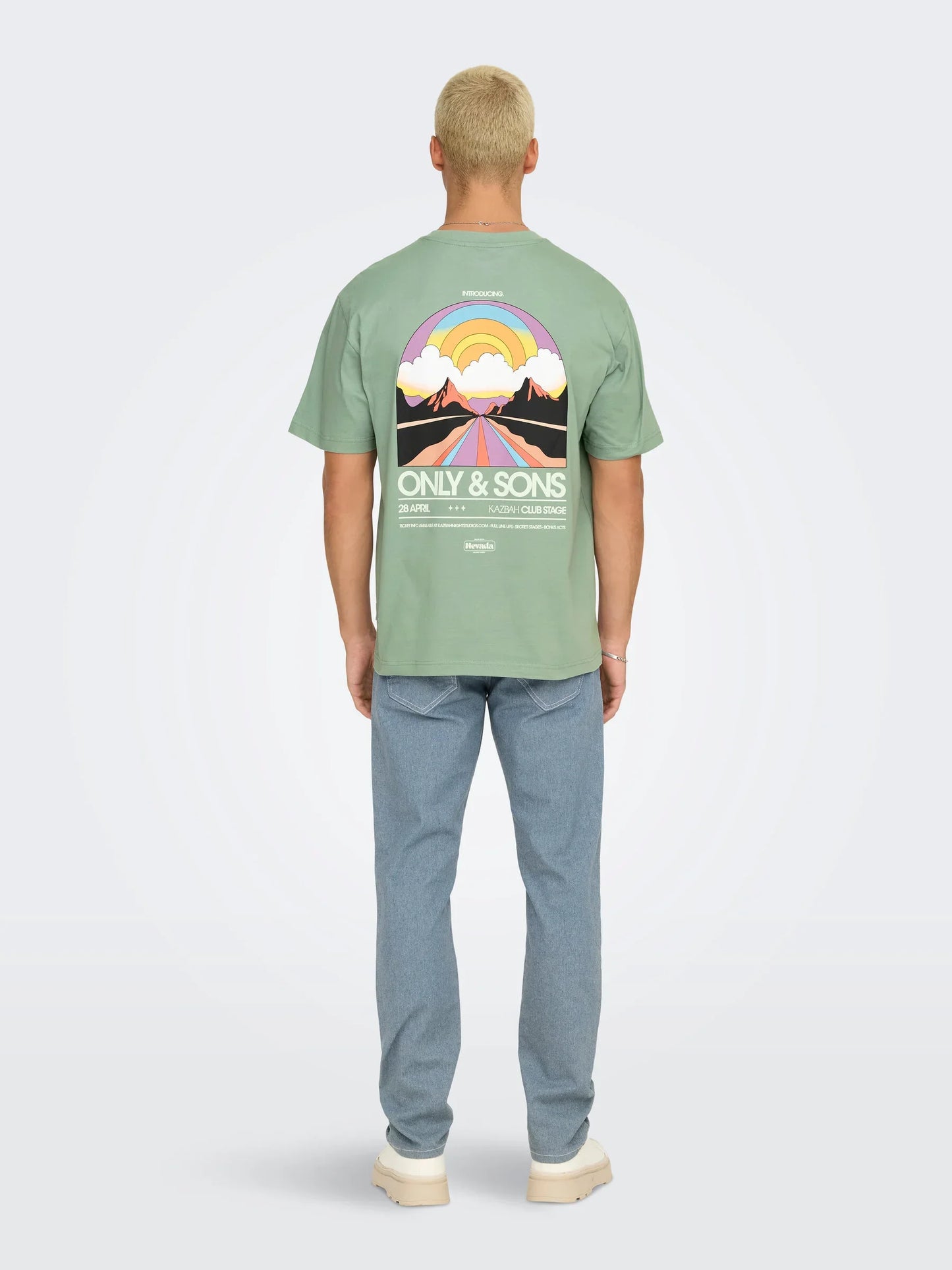 T-SHIRT ONLY&SONS VERDE 22033751