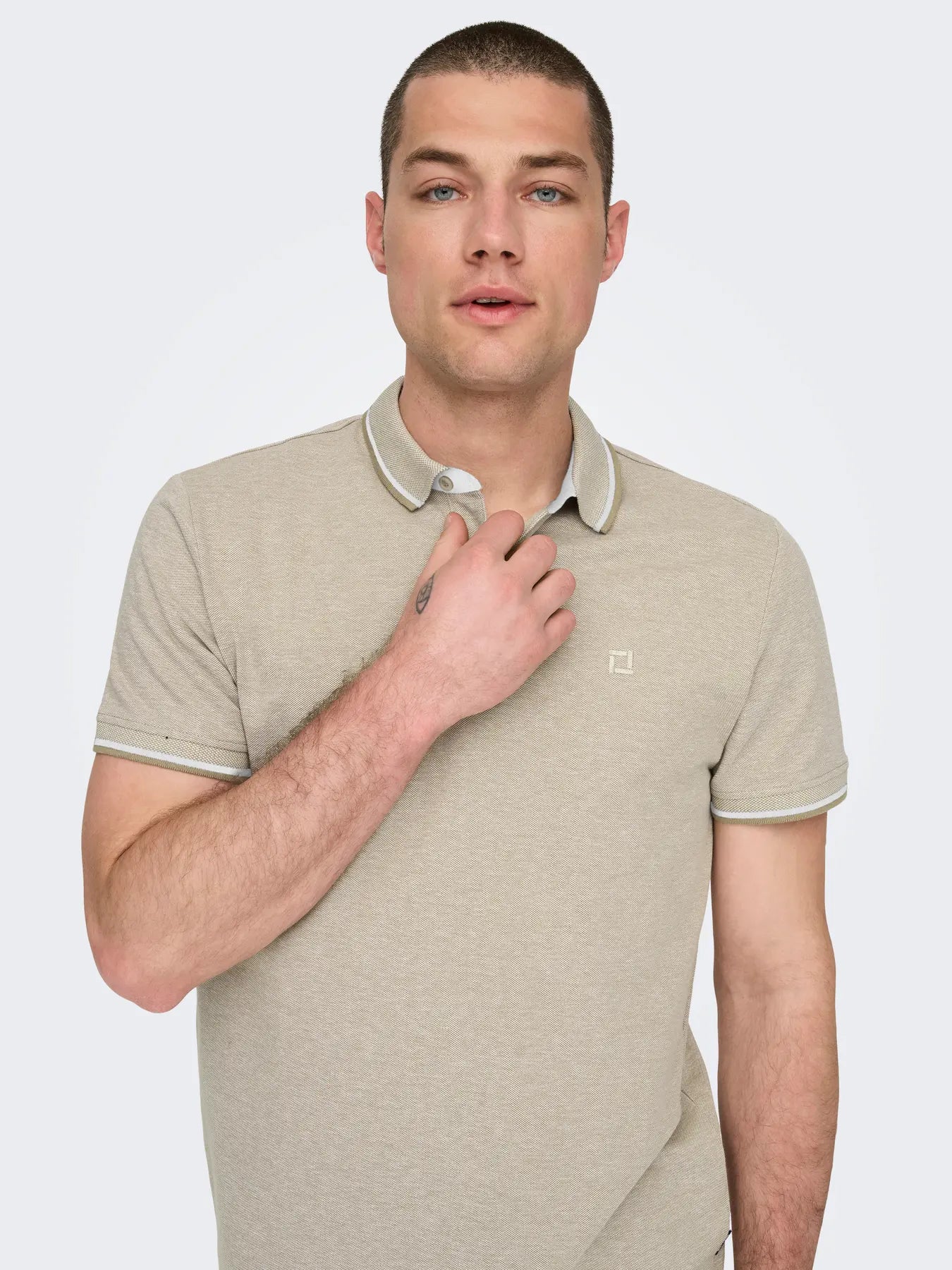 POLO ONLY&SONS BEIGE 22024827