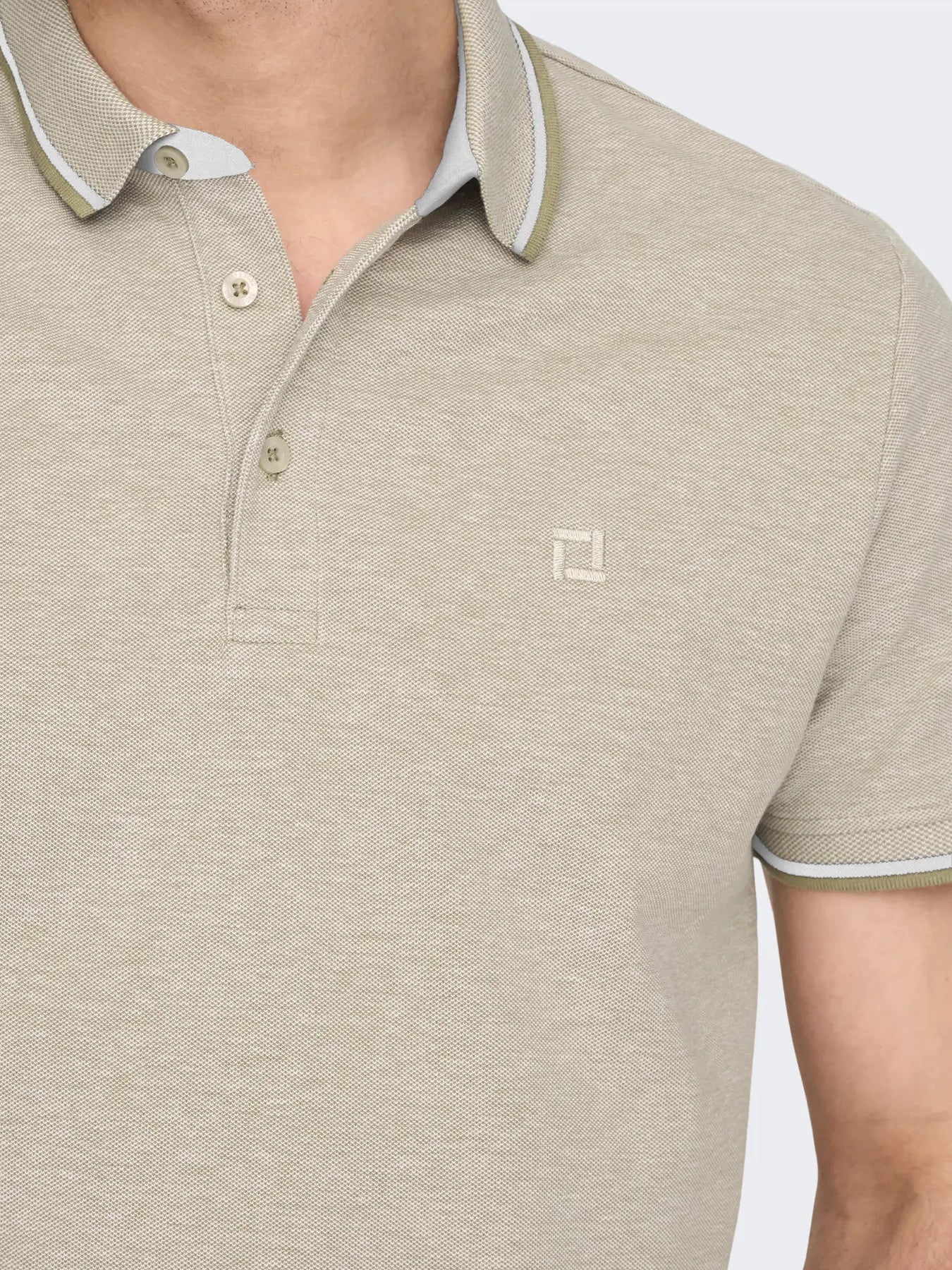 POLO ONLY&SONS BEIGE 22024827