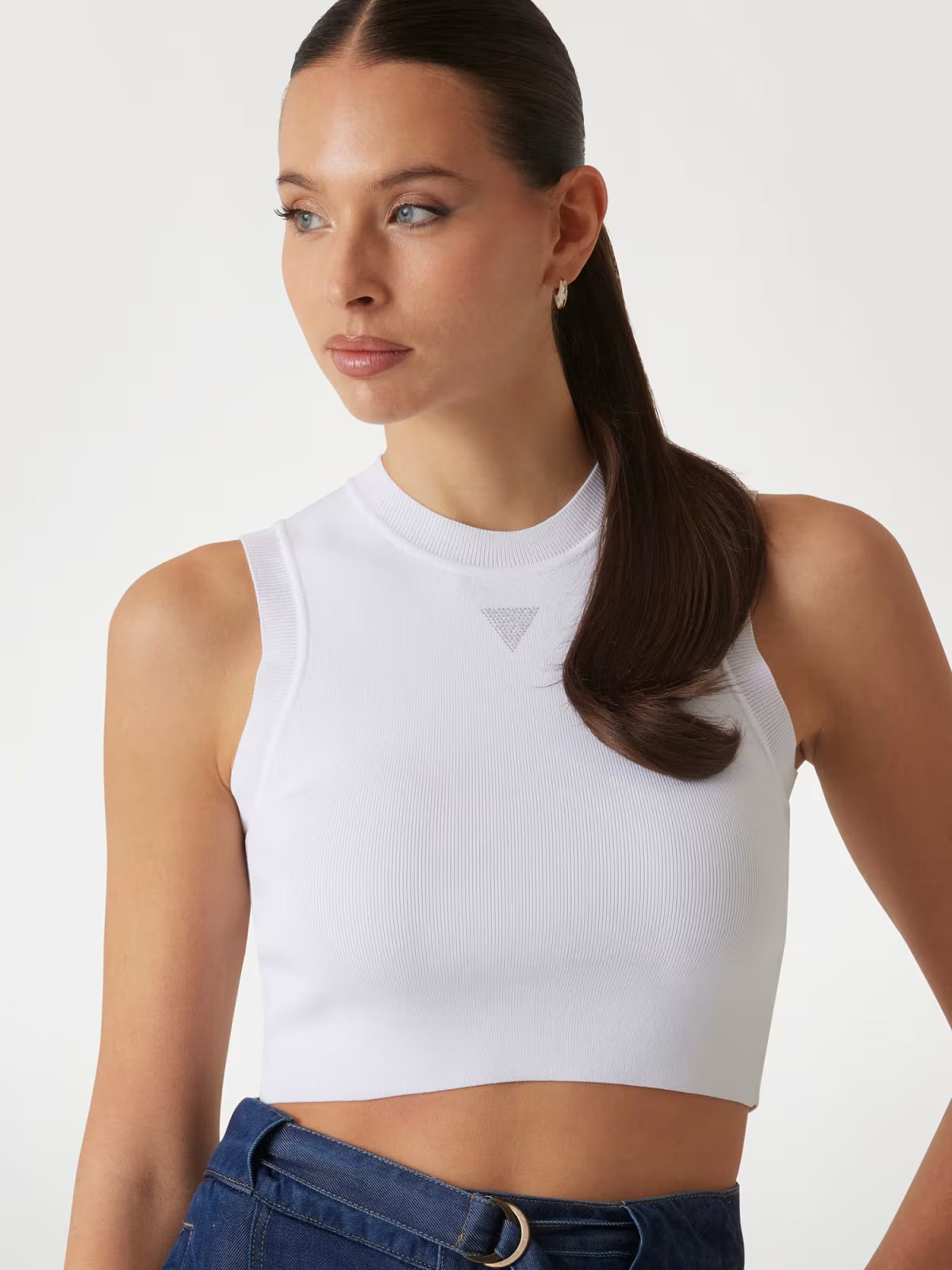 TOP GUESS BIANCO W4GZ34
