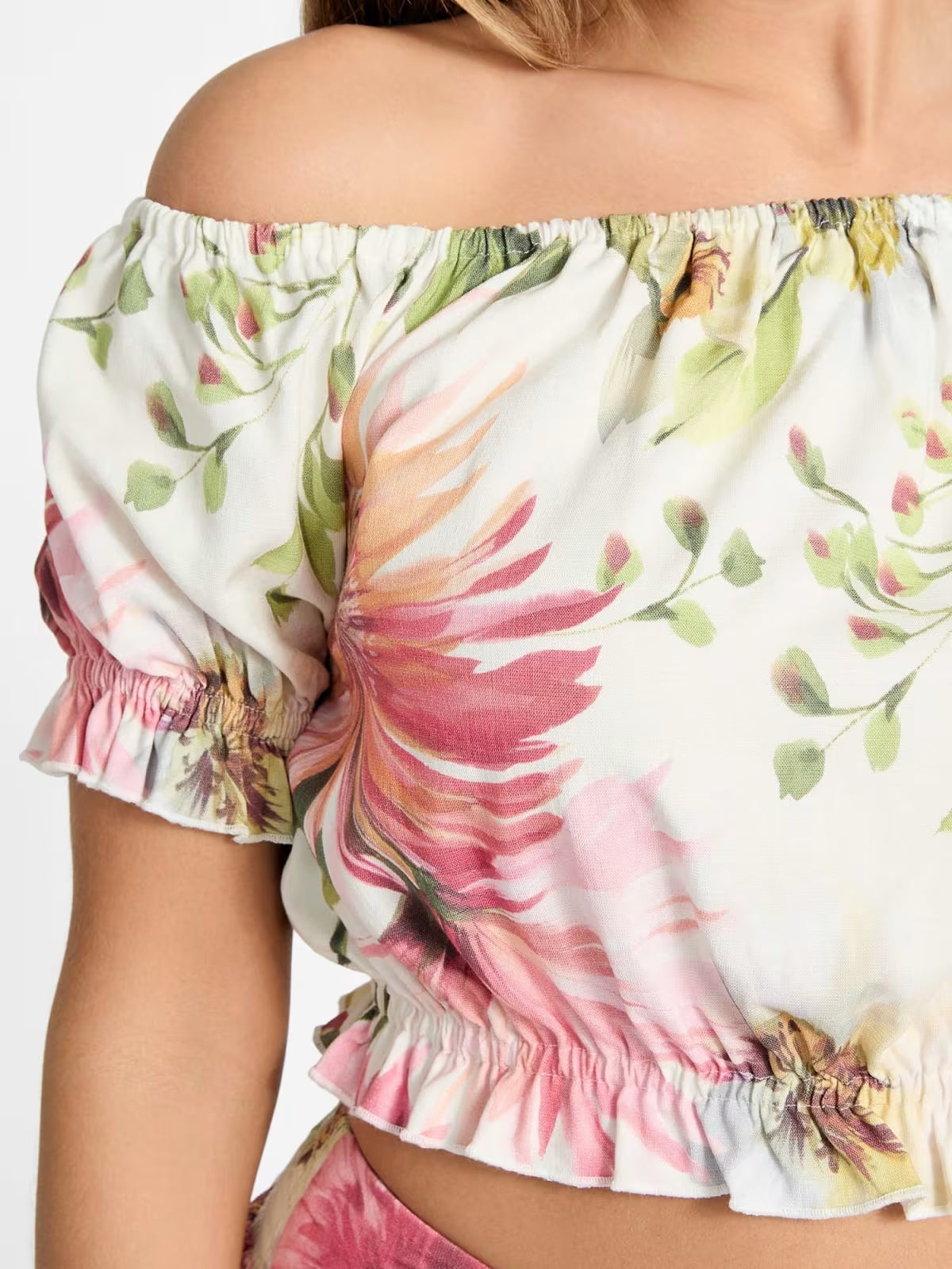 TOP GUESS FLOREALE W5GH61