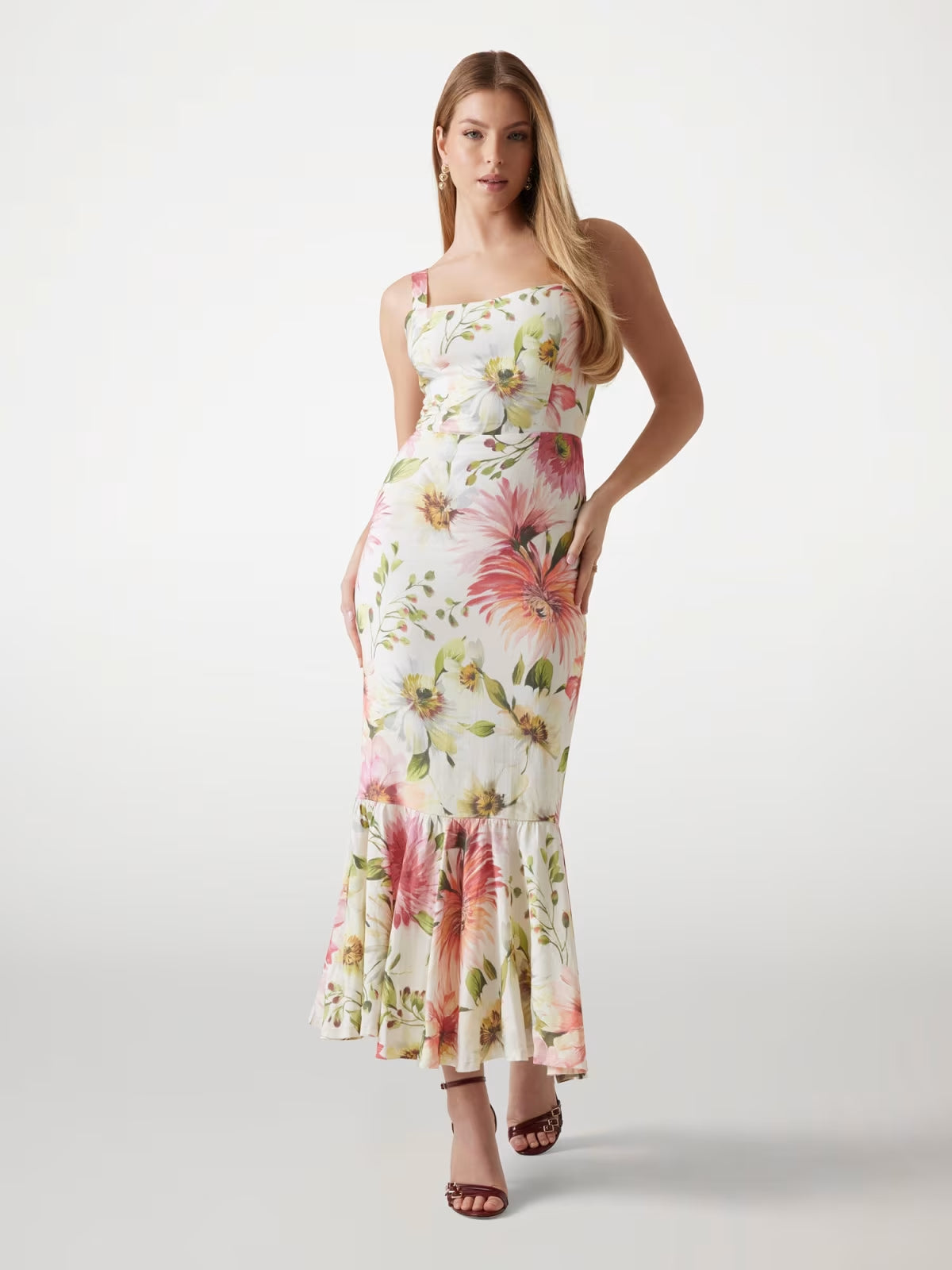 ABITO GUESS FLOREALE W5GK20 GUESS