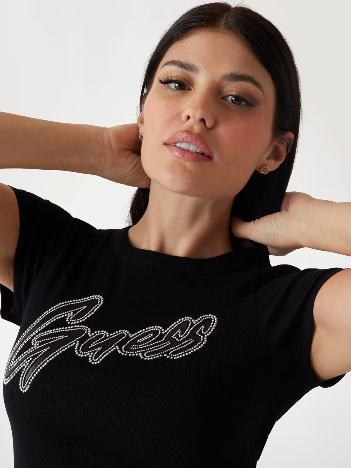 T-SHIRT GUESS NERA W5RI68