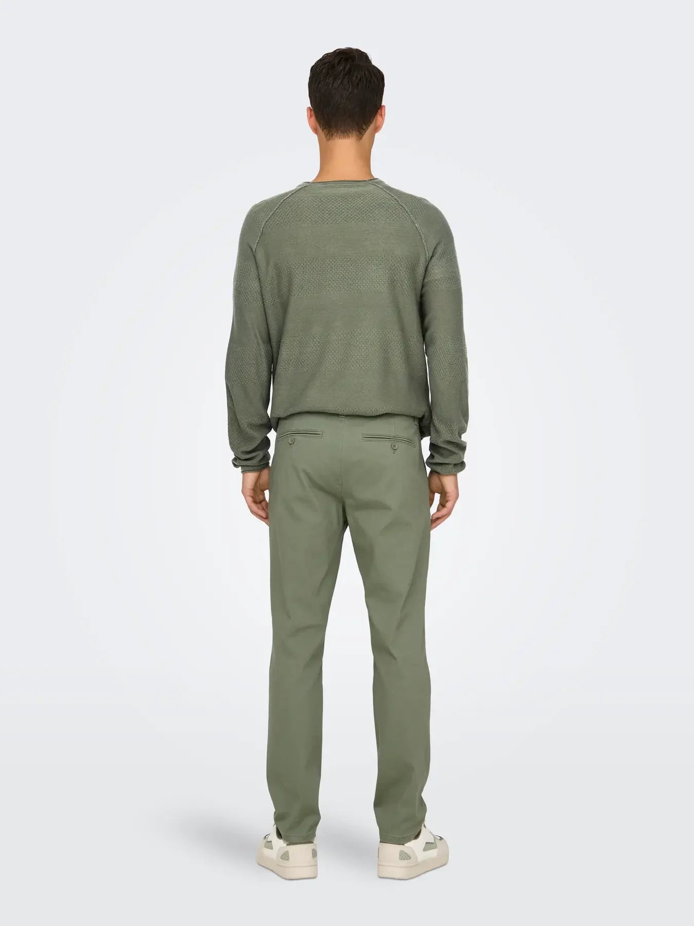 PANTALONI CHINOS ONLY&SONS VERDE 22027773
