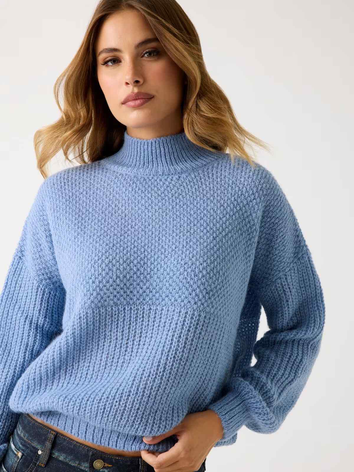 GUESS Dolcevita morbido azzurro GUESS