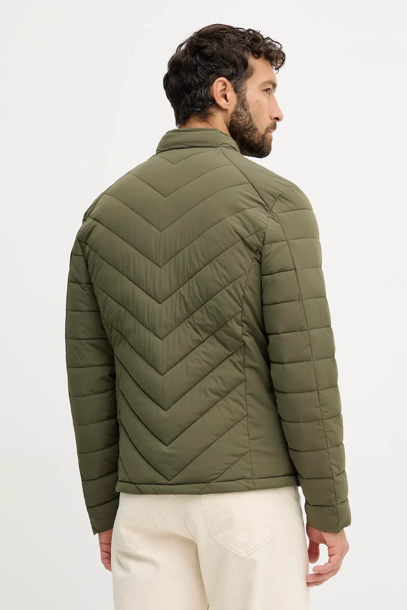 GUESS Giacca piumino verde GUESS