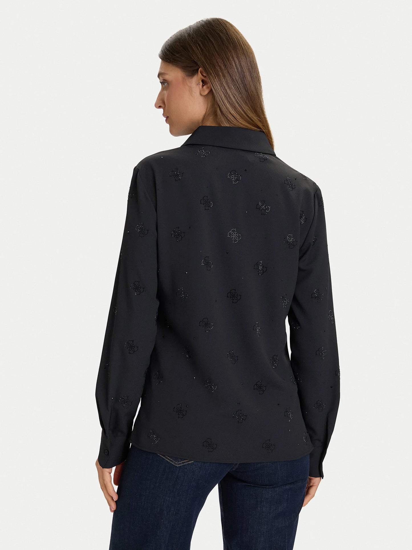 GUESS Camicia 4g nera GUESS