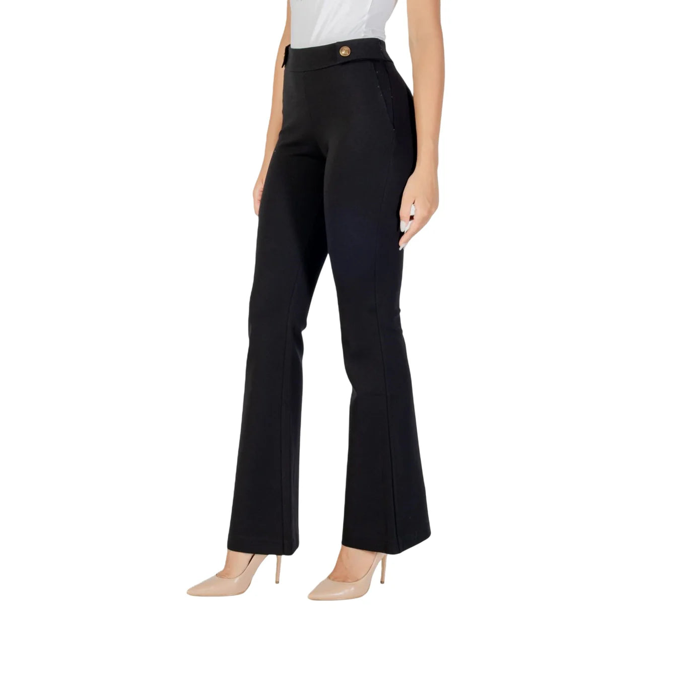 GUESS Pantalone a zampa nero GUESS