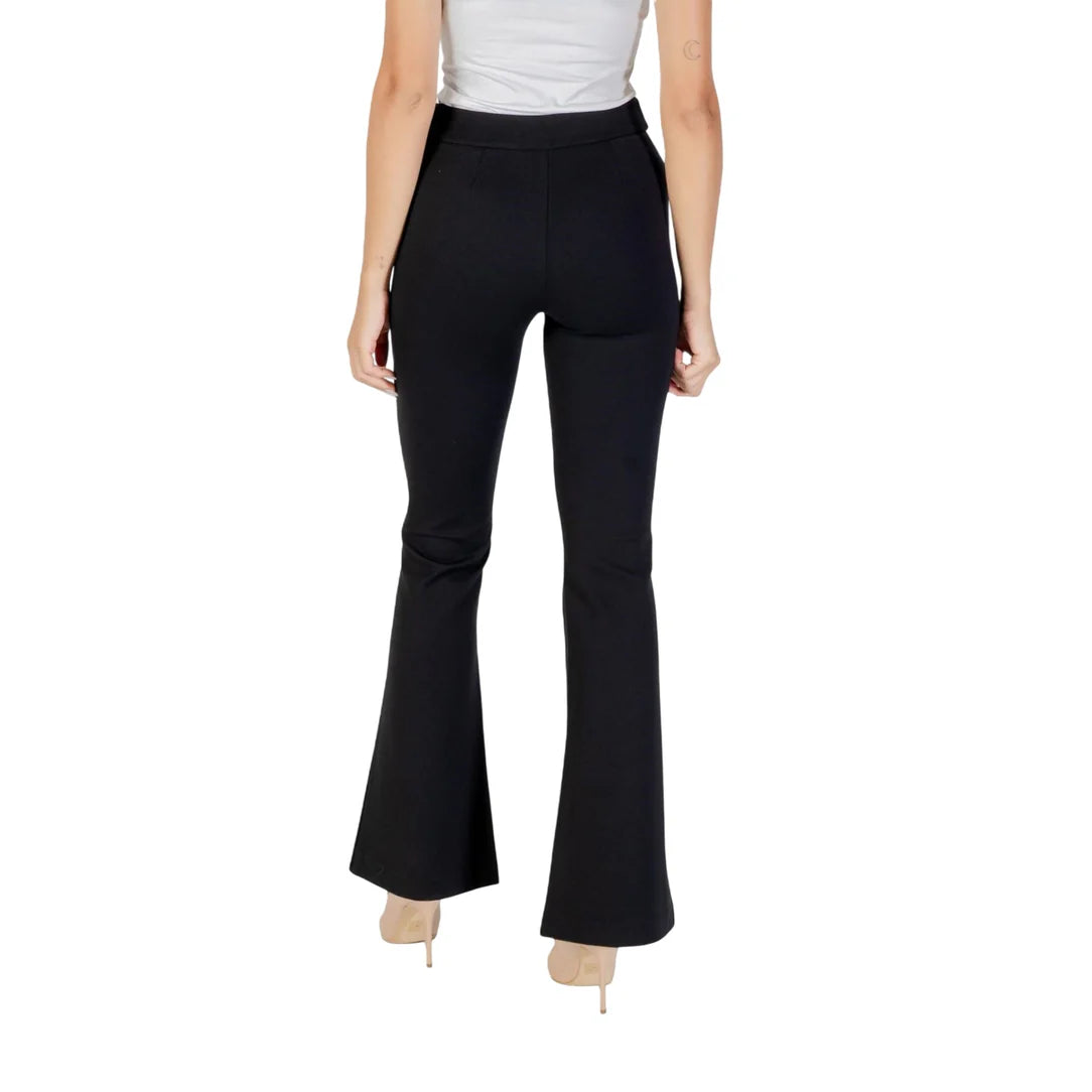 GUESS Pantalone a zampa nero GUESS