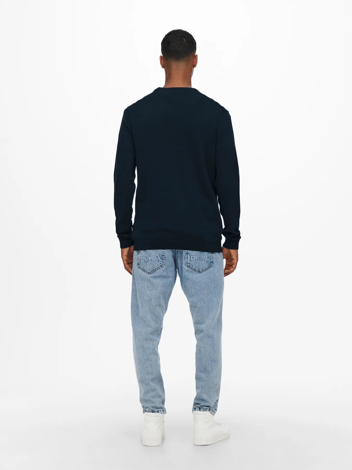 ONLY&SONS Maglioncino girocollo blu
