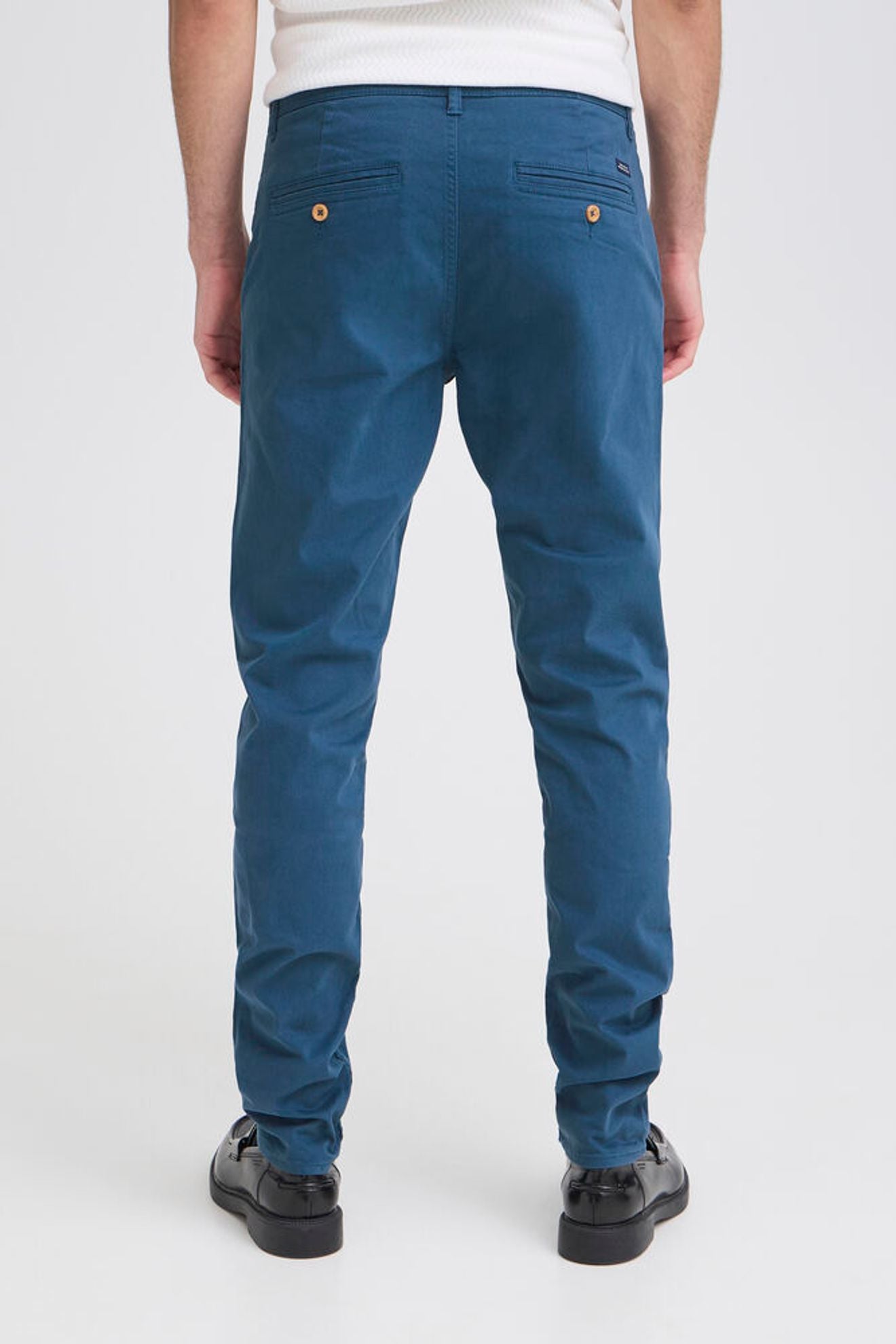 BLEND Pantalone slim fit blu tampone