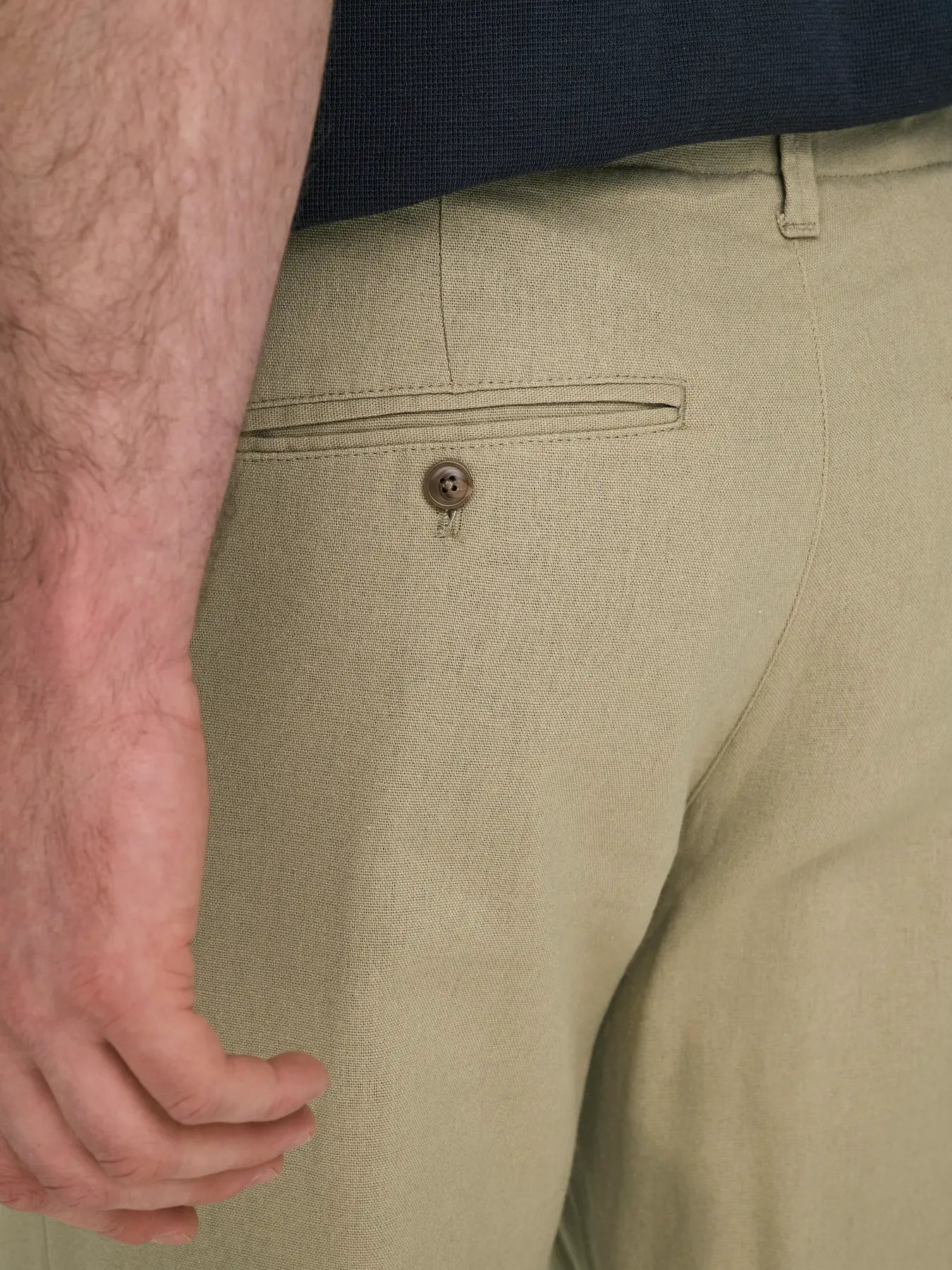 PANTALONE ONLY&SONS ONSLEO CROP MISTO LINO BEIGE 22025785