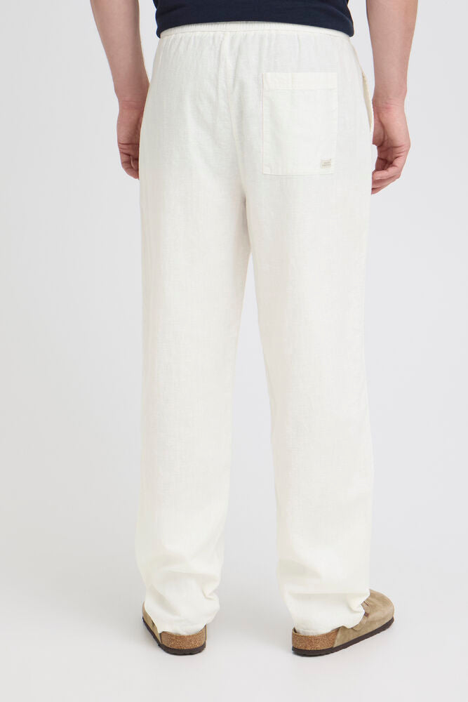 BLEND Pantalone misto lino bianco BLEND