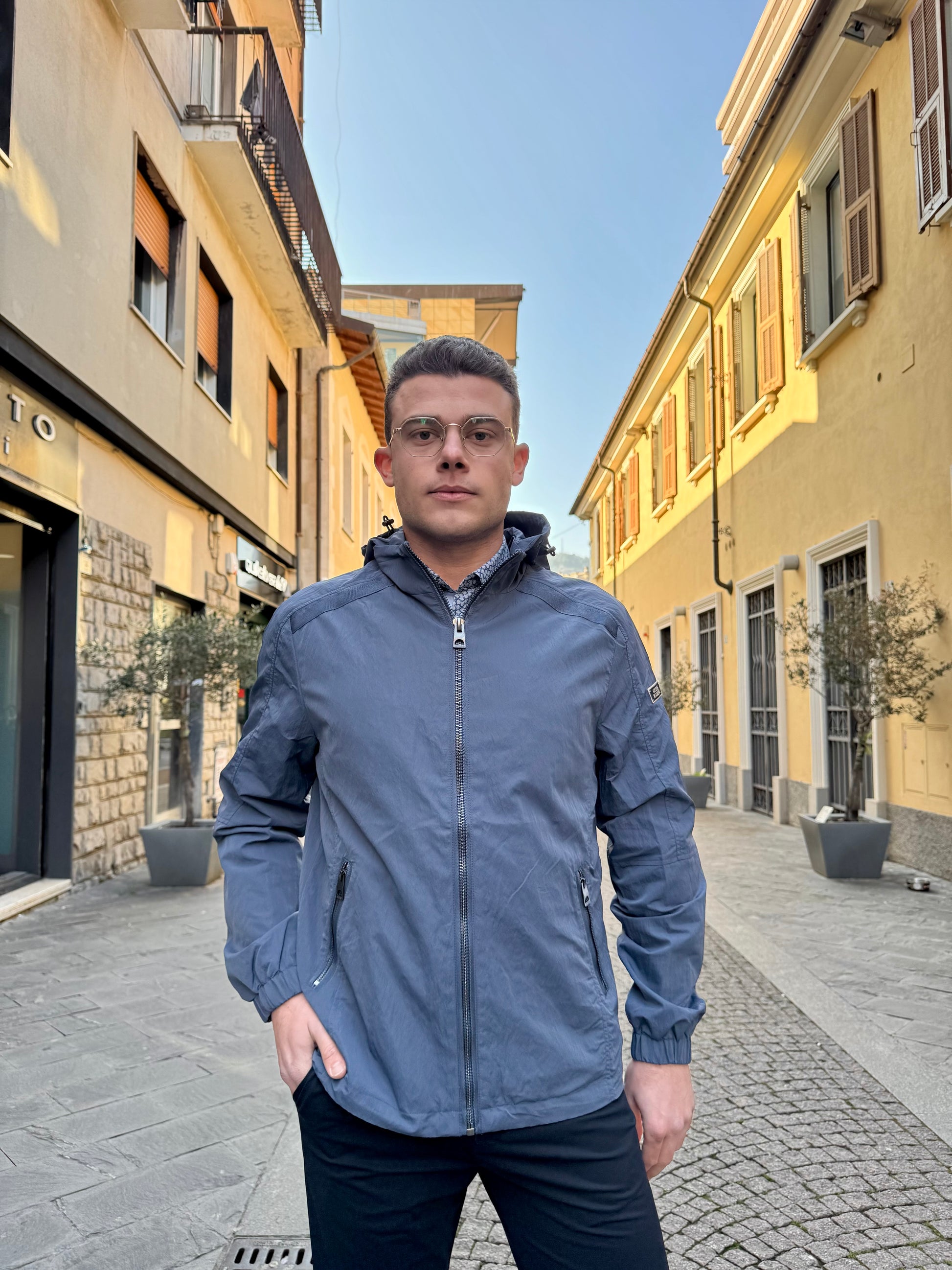 GIUBBOTTO GUESS BLU M5RL14 Angel's 69