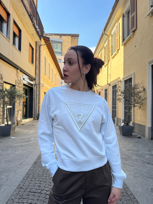 FELPA GUESS AZZURRA W5GQ